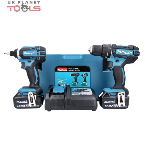 Makita dlx2131tj 18v combi - combi, &