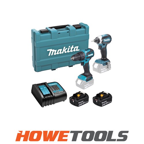 Makita dlx2537st 18v twin pack - dlx2537st,