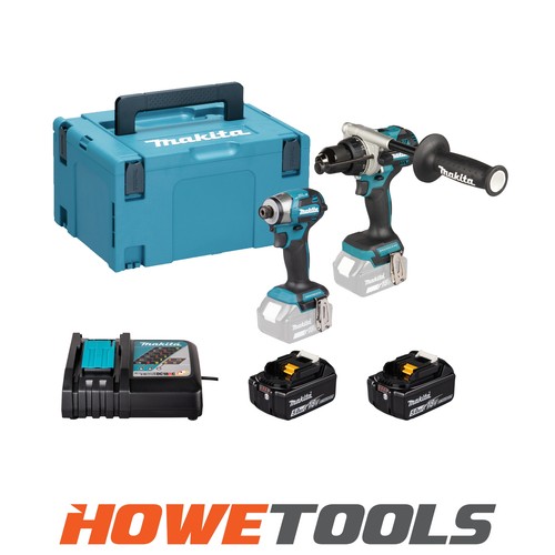 Makita dlx2549tj 18v twin pack - dlx2549tj,