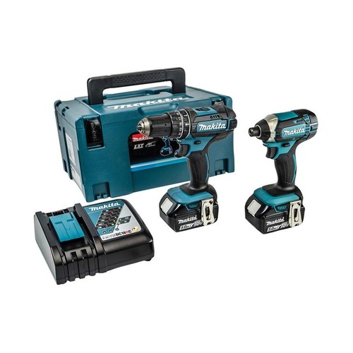 Makita dlx2131tj twin pack 18v - dlx2131tj,