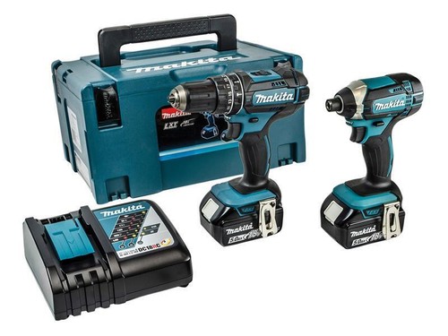 Makita dlx2131tj twin pack 18v - makita,