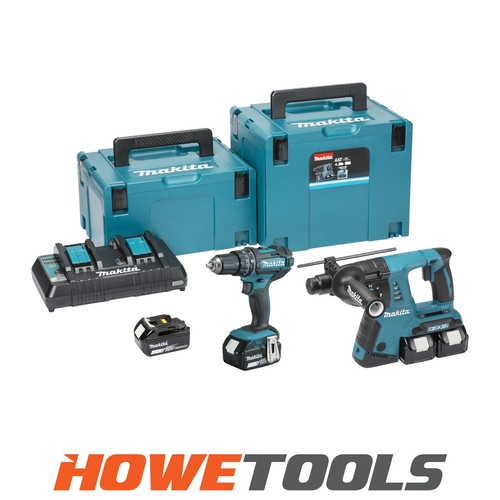 Makita dlx2137ptj 18v twin - 18v,