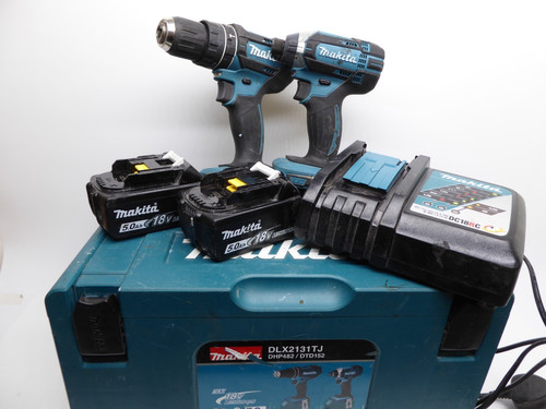 Makita dlx2131tj 18v - makita, pack